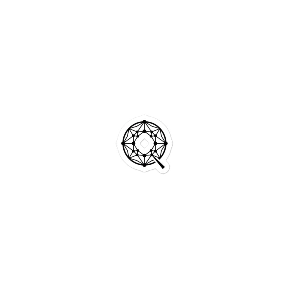 WeWearQ, Q Logo bubble sticker